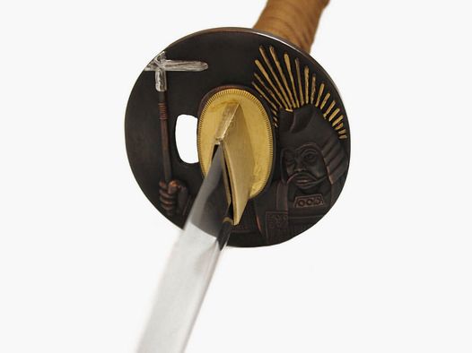 DerShogun Katana Miecz Samurajski - Seria Daimyo Toyotomi Hideyoshi - 1045 Stal Węglowy