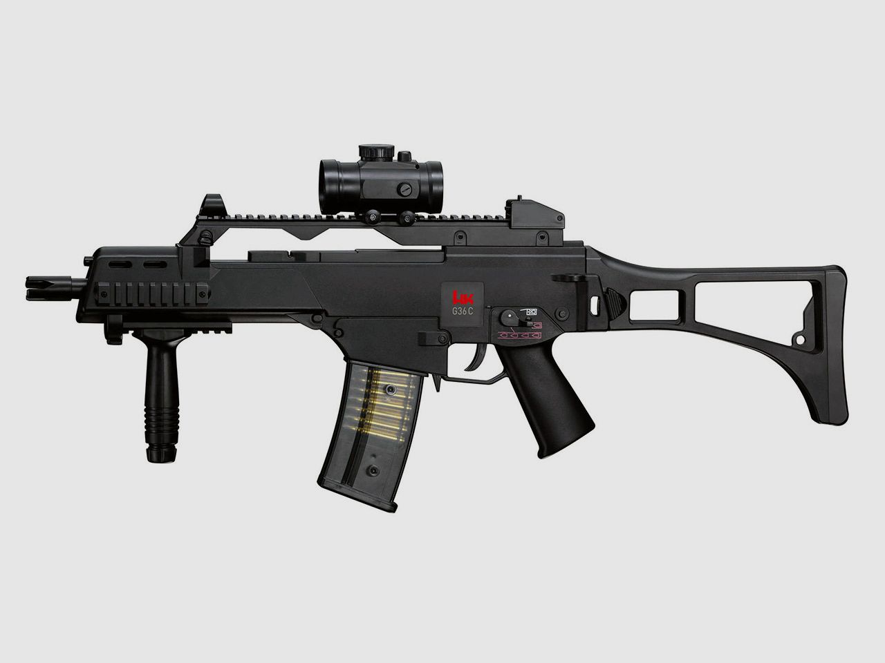 Softairgewehr Heckler und Koch HK G36 C, AEG, Kaliber 6 mm BB (FREI)