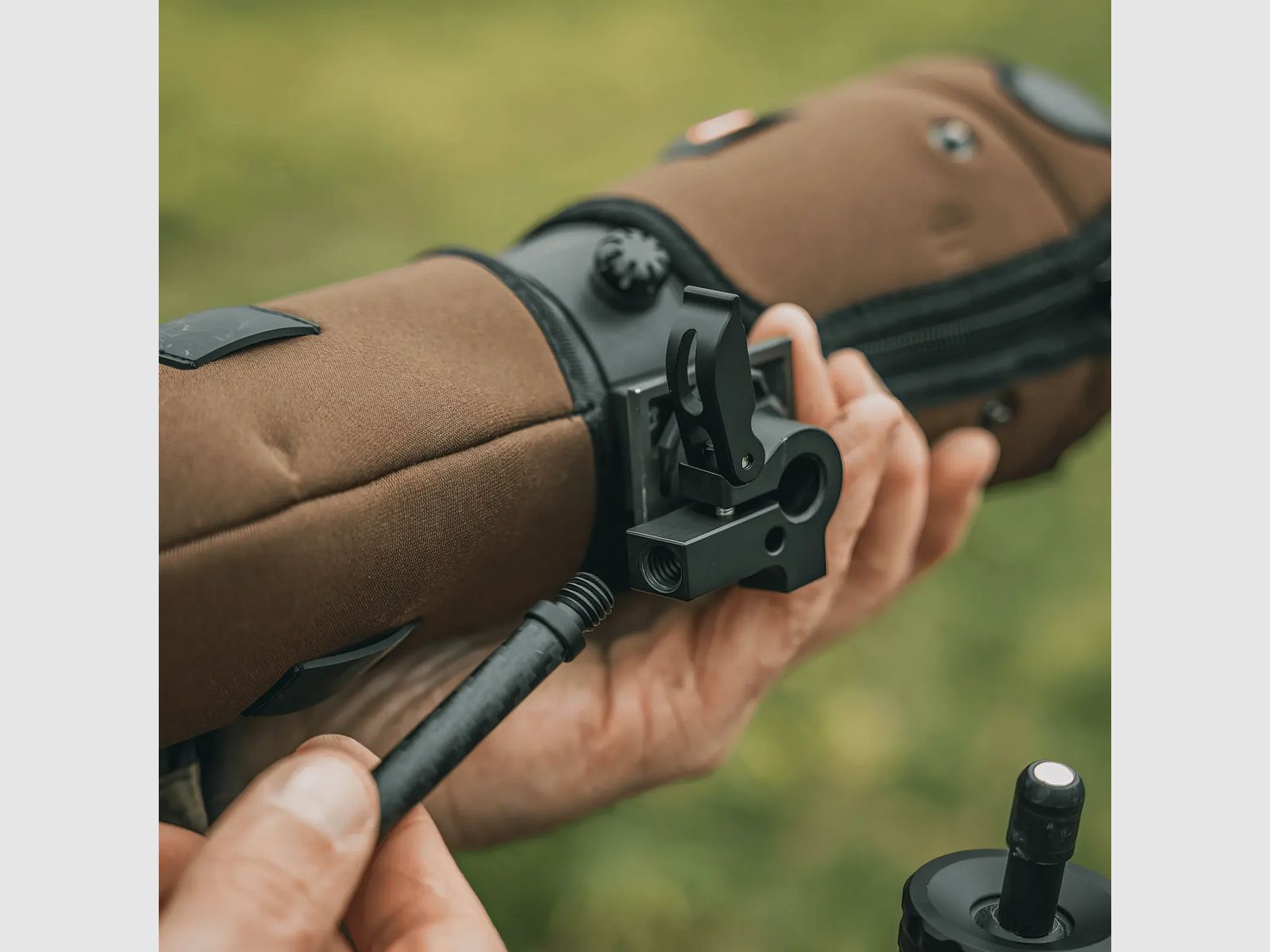 Spartan Heavy Duty Optics Adapter für Spektive & Kameras – MagnaSwitch™ / Disc-Lok™