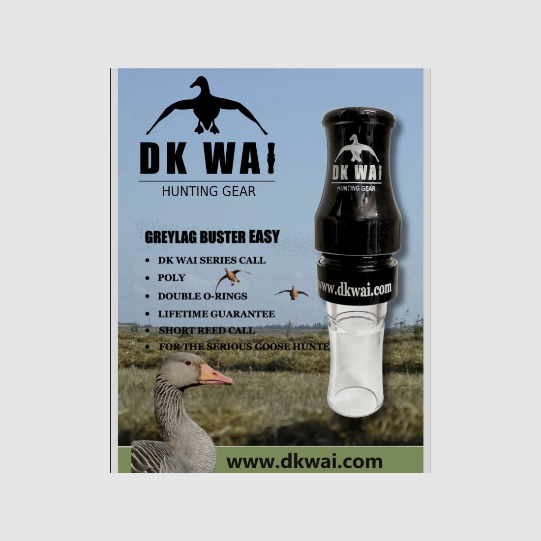 DKwai Greylag Easy appeau pour oie cendrée, image 4 sur 5