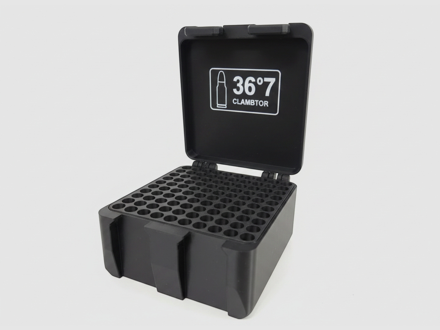 Filamelt Munitionsbox / 30-30 Winchester / 'Klapp- / Rastdeckel' / Patronenbox, Ammo Box