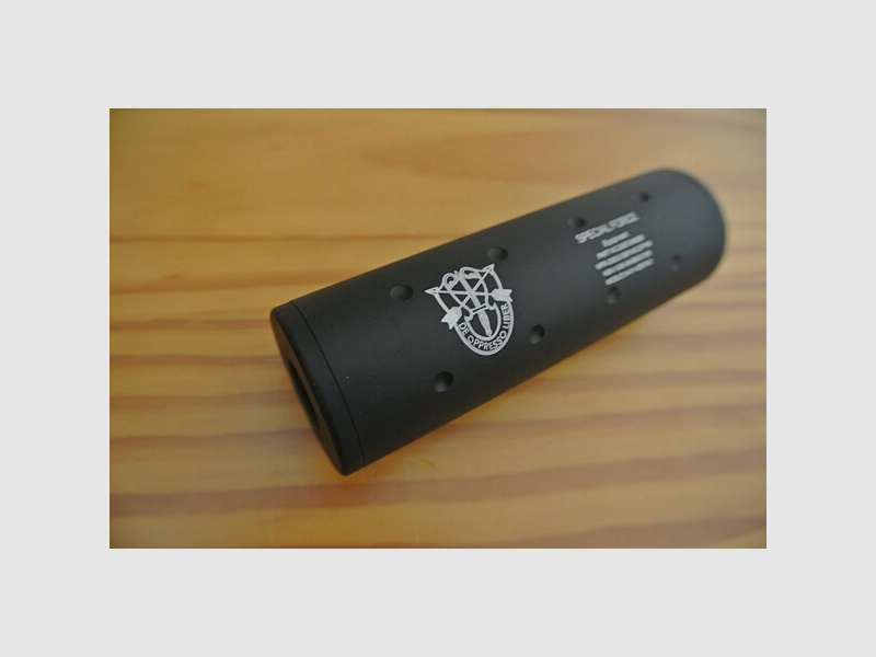 Special Forces Silencer CW/CCW Schalldämper Schwarz 100x35 mm FMA