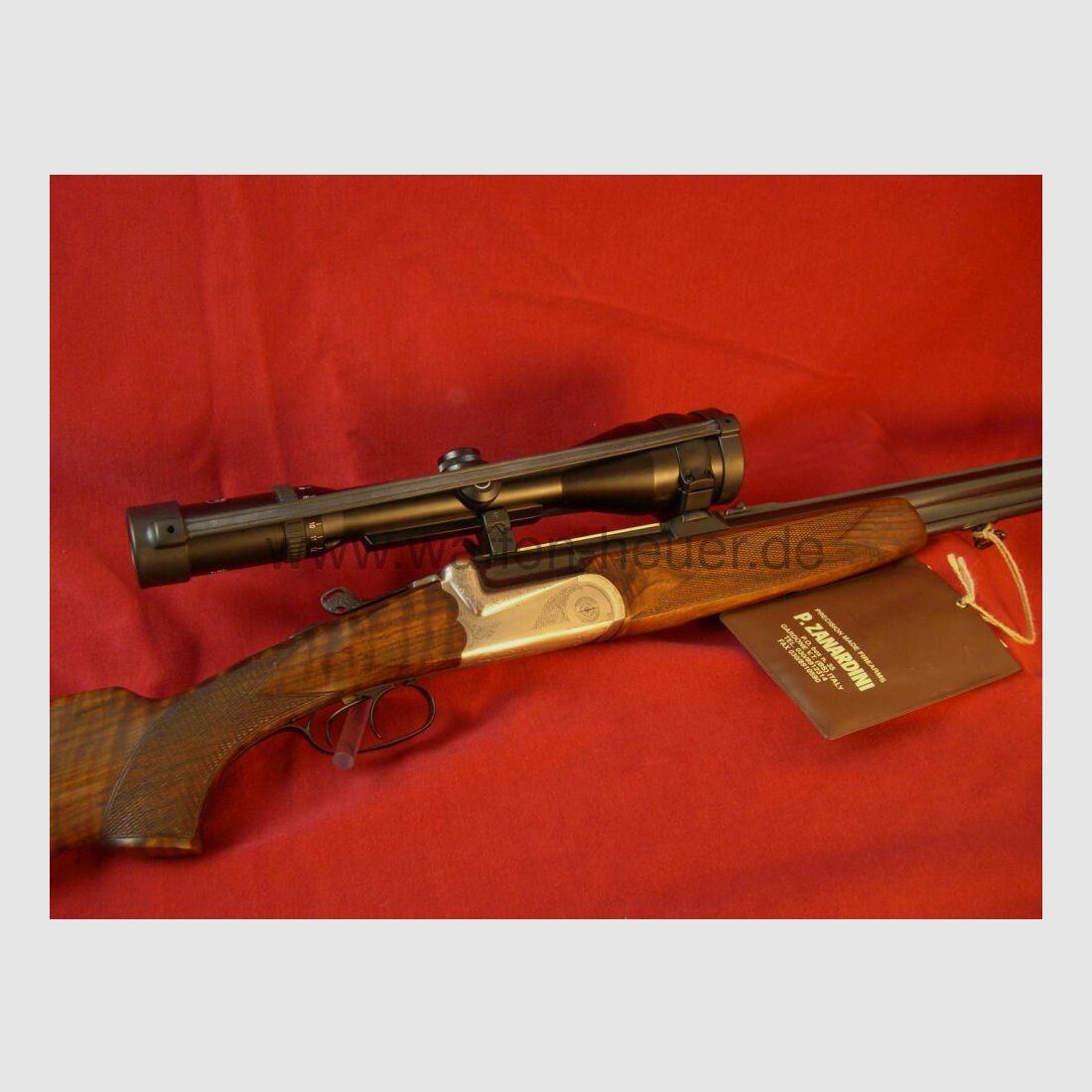 Zanardini	 Falcon Luxus BBF mit Schmidt u. Bender 3-12x50 auf EAW