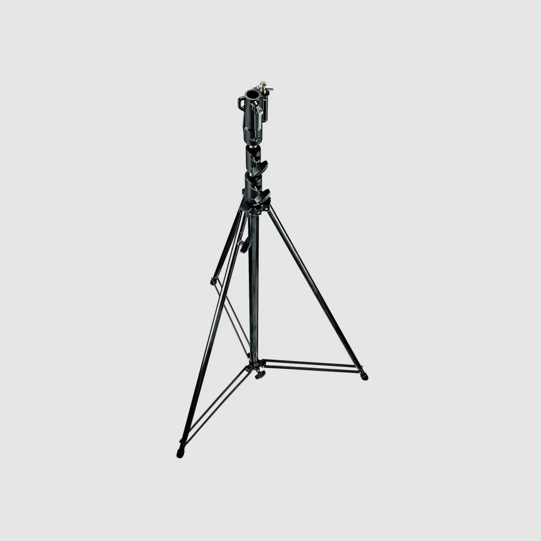 Studiostativ 3 Sektionen. Höhe 380cm. Schwarz, Bild 1 von 3