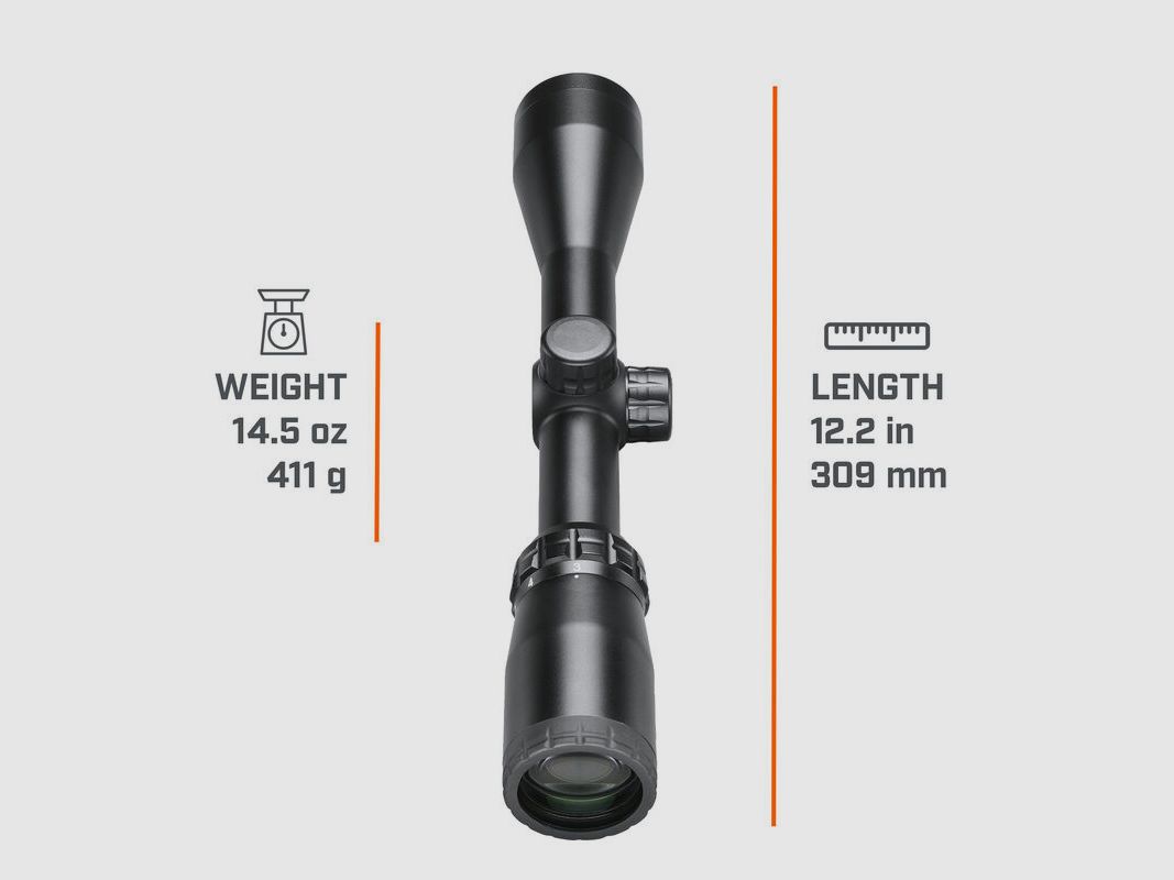 Bushnell Zielfernrohr Rimfire 3-9x40 Dropzone 22 SFP 25,4mm