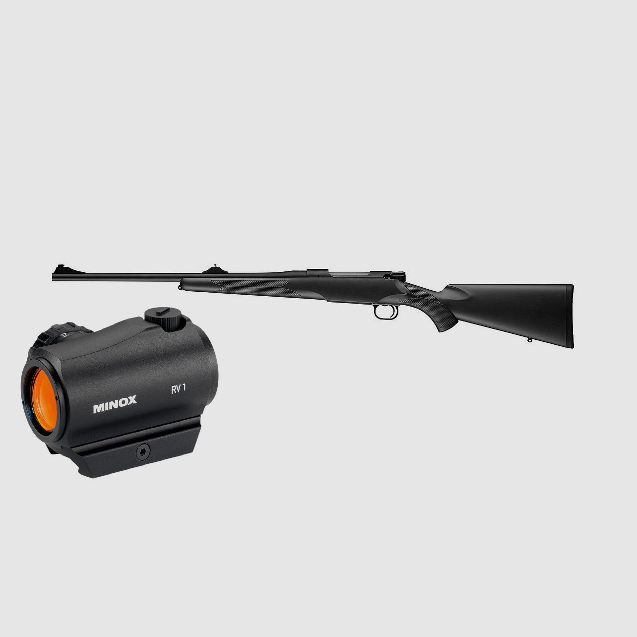 Mauser M12 Extreme, con Minox RV 1