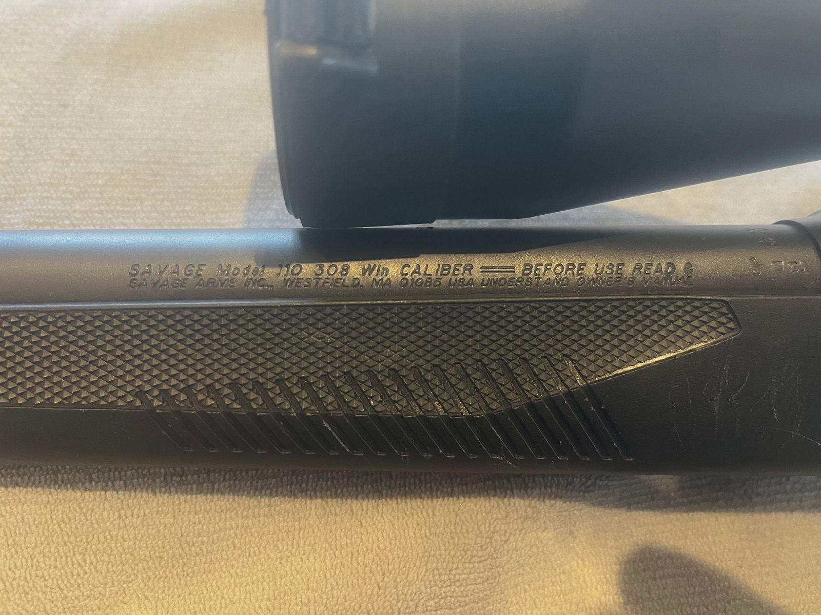 Savage Hog Hunter 110 mit Schalldämpfer .308