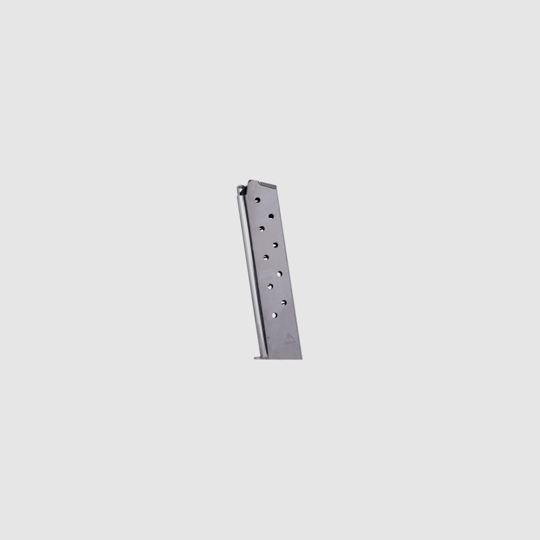MEC GAR MAGAZINE COLT 1911 45ACP 10 CARTOUCHES NICKELÉ