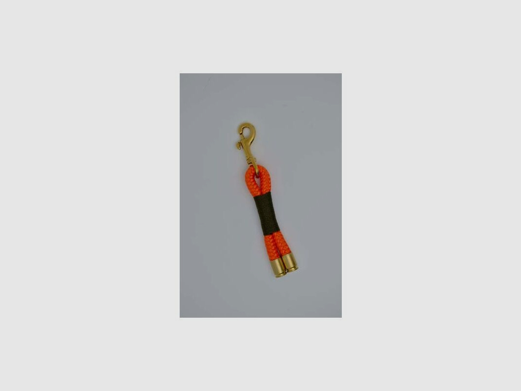 Tochterfirma Schlüsselanhänger Karabiner Orange/Oliv