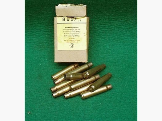P154 cases 8x57IS, used