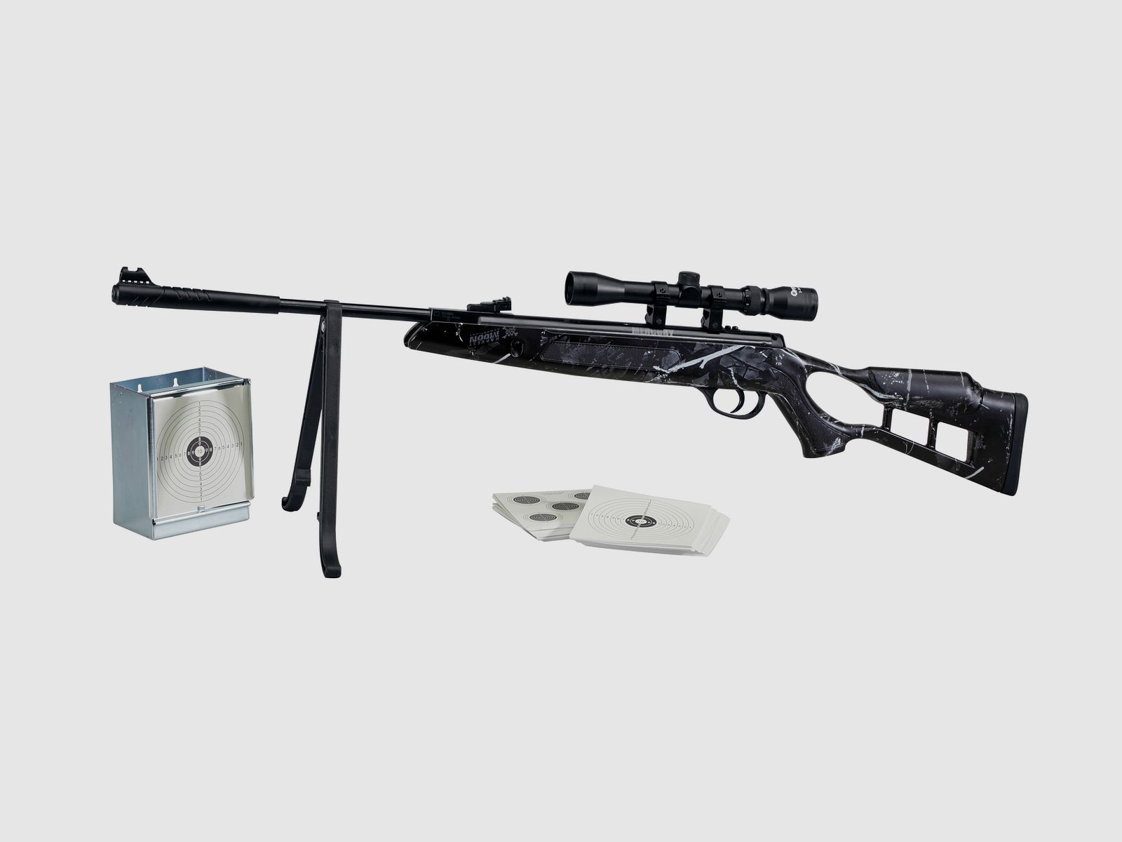 Mercury air Luftgewehr Chili Camo Sonderset, Kal. 4,50