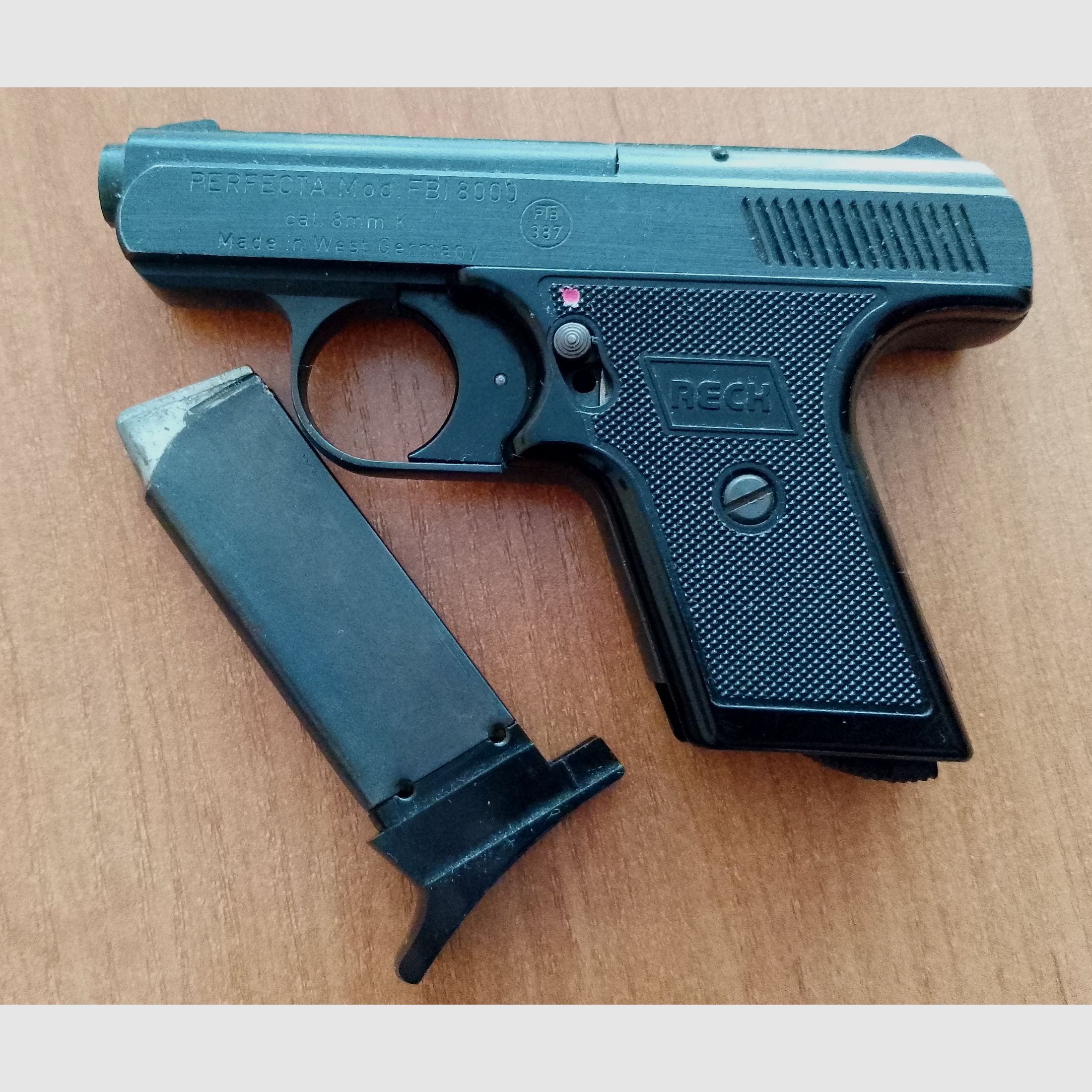 Reck FBI 8000 cal. 8 mm blank in PTB 387