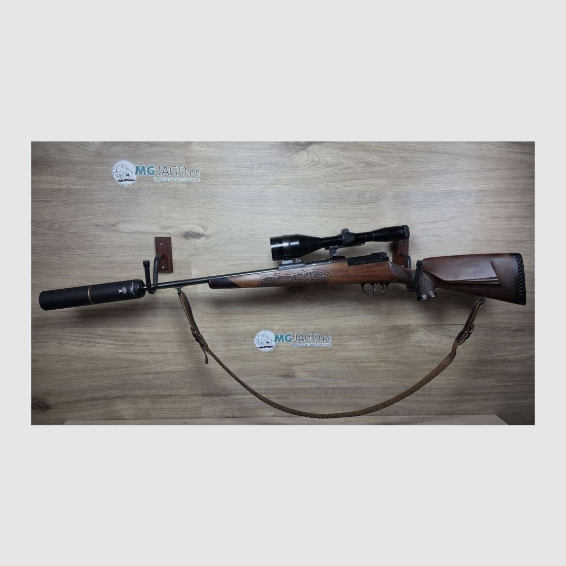 Mauser 66 con visor, rosca de cañón 17x1 y silenciador Stalon 7mmRemMag, imagen 3 de 3