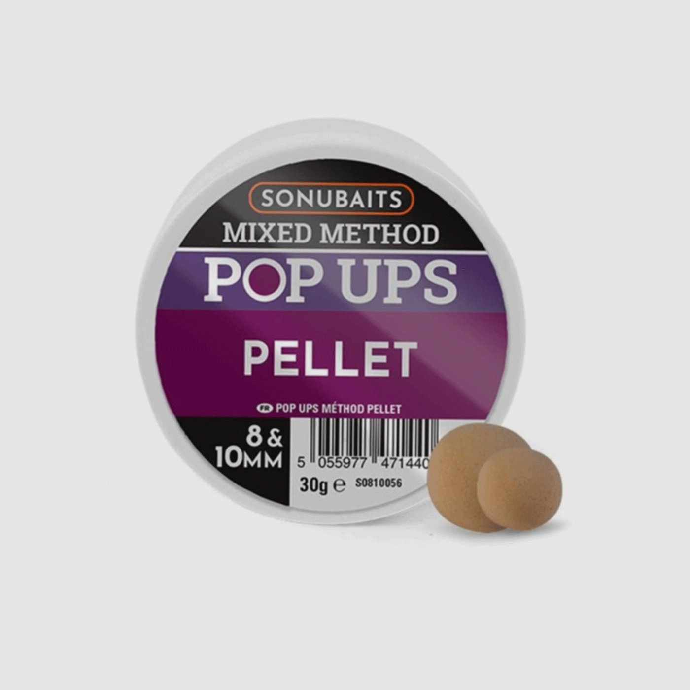 SONUBAITS – MIXED METHOD POP UPS PELLET 8 & 10MM 30g
