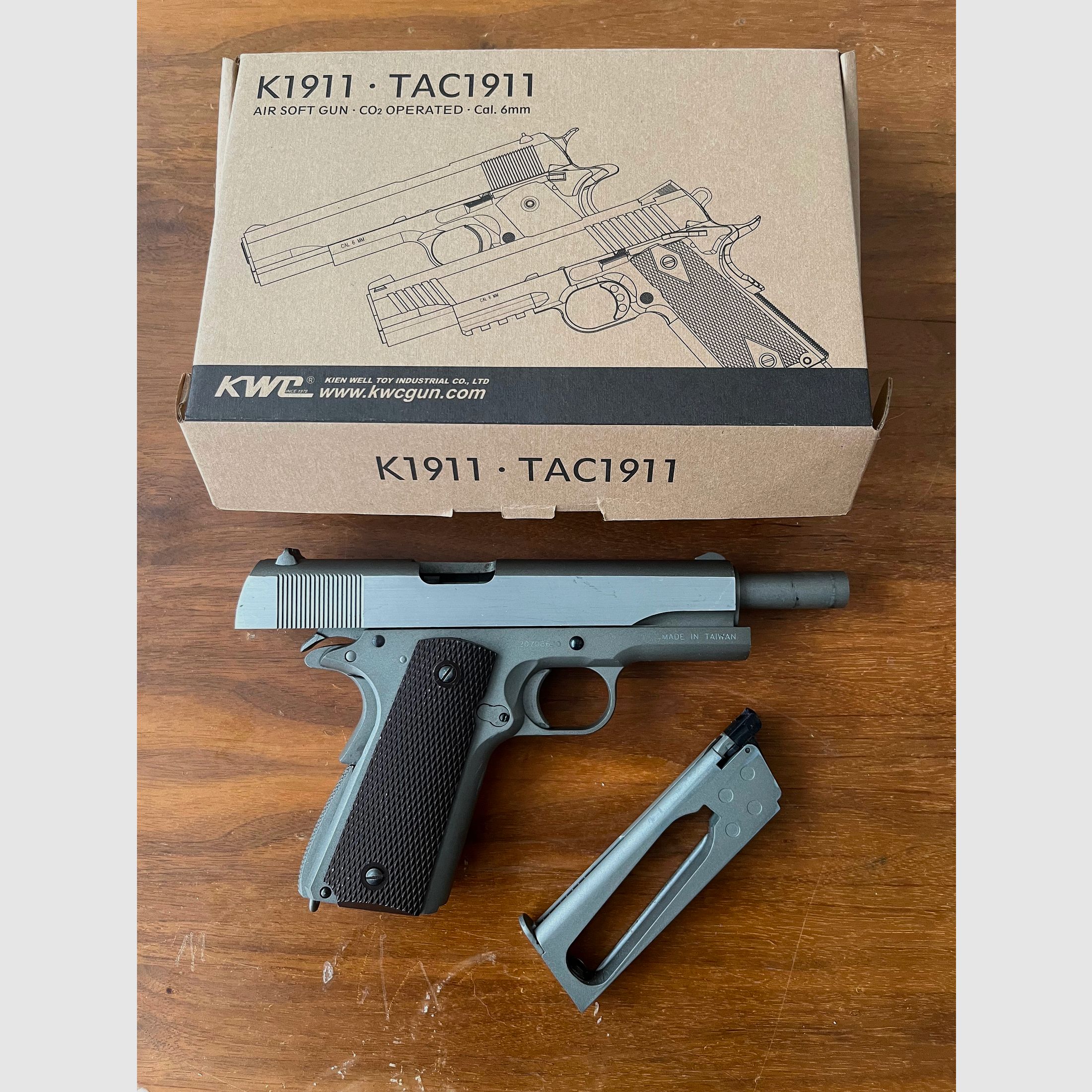 KWC Colt 1911 CO2 Version Airsoft ab 18