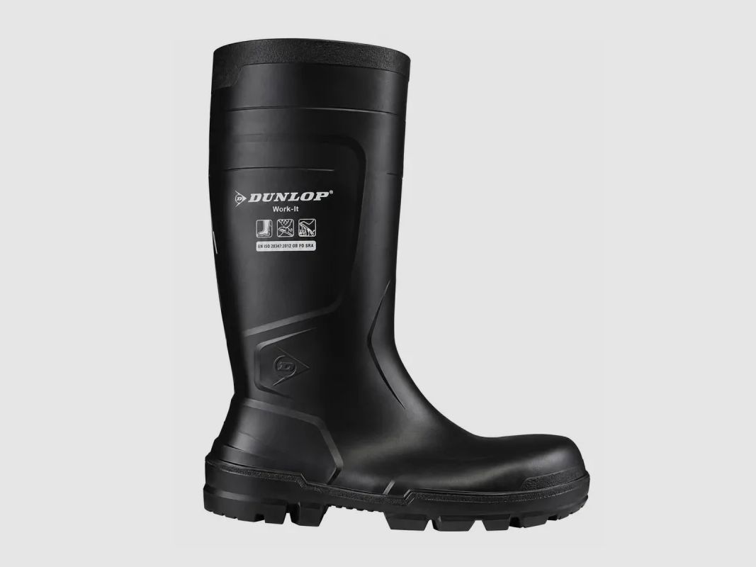 Bottes de sécurité Dunlop Work-It noires S5 SR FO LG, image 2 sur 11