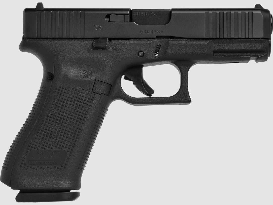Glock Pistole G45 Gen5 9mm Luger 4,02″ / 102 mm 17+1, Compact Crossover