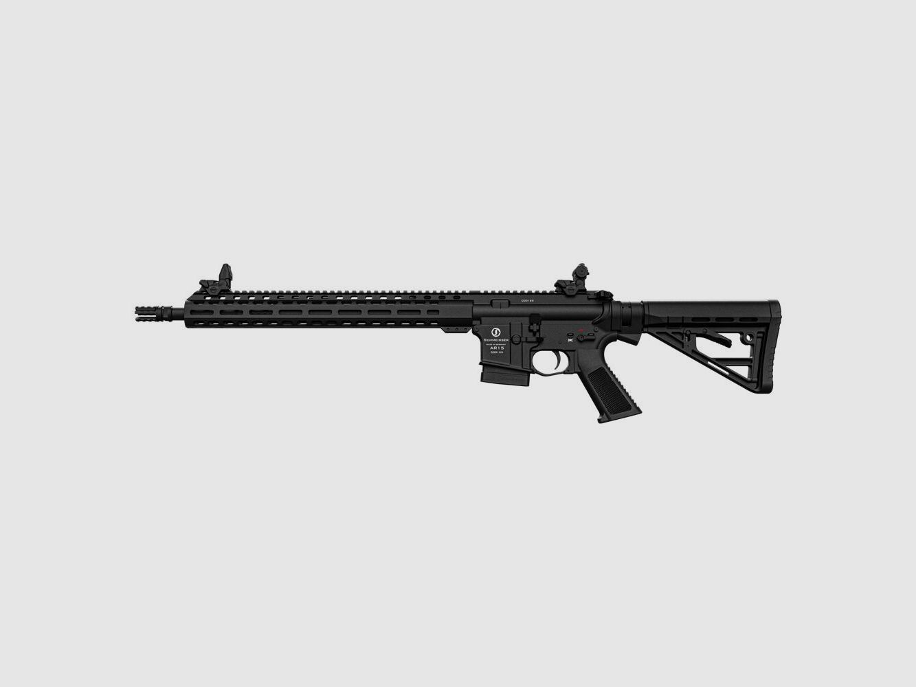 Schmeisser AR15 M5FL Schwarz Mlok