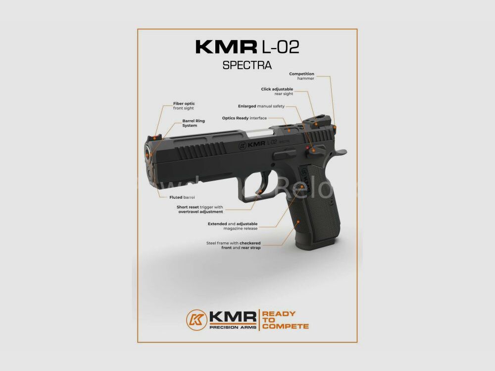 KMR L-02 SPECTRA O.R including MERKLE trigger tuning 9mm Luger, image 7 of 8
