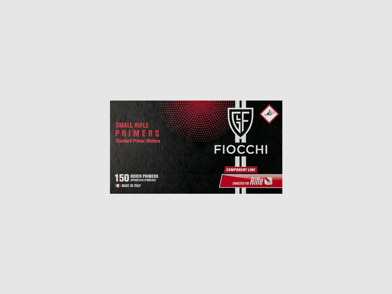 FIOCCHI ZAPALNIKI 4,45mm MAŁA STRZELBA 150szt