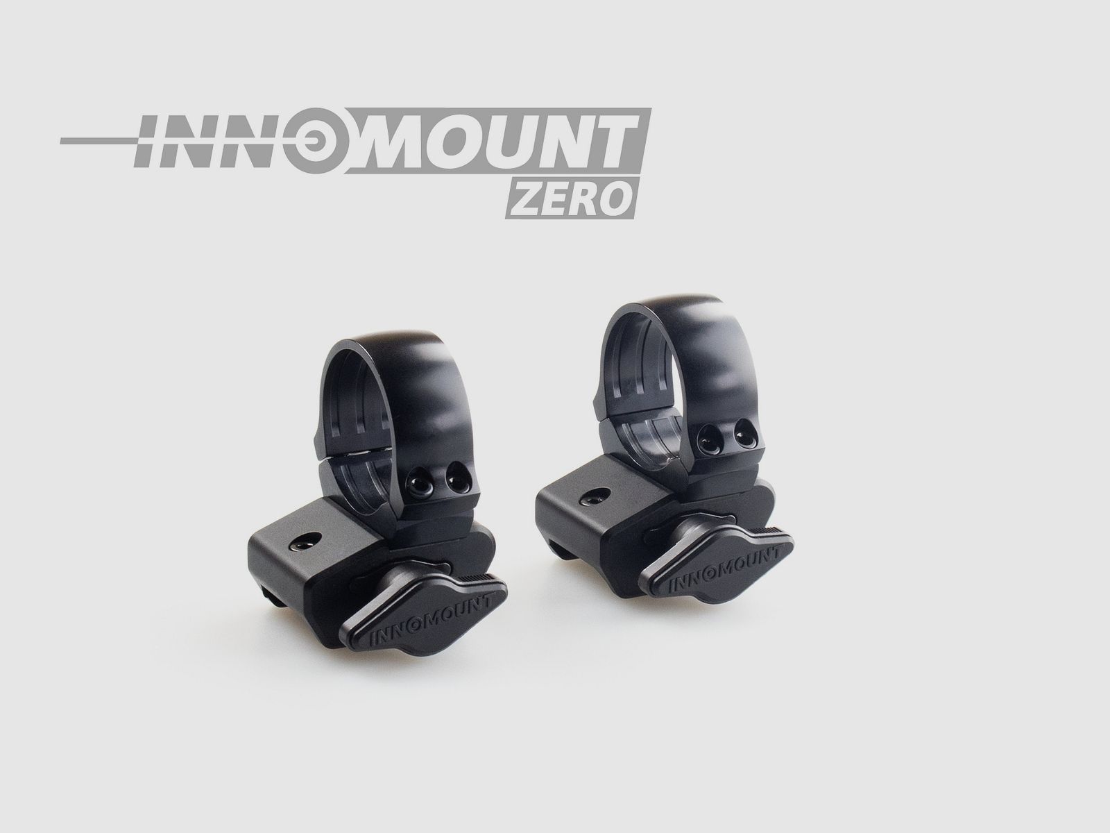 Innomount ZERO – zweiteilig für Weaver/Picatinny – Ring 34mm BH 9mm = (+6mm)