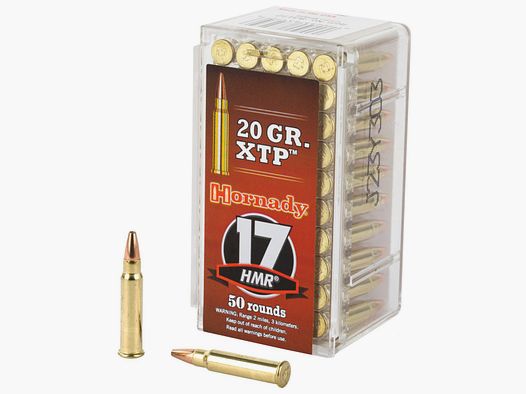 Hornady Varmint Express .17 HMR 20GR XTP 50 Patronen