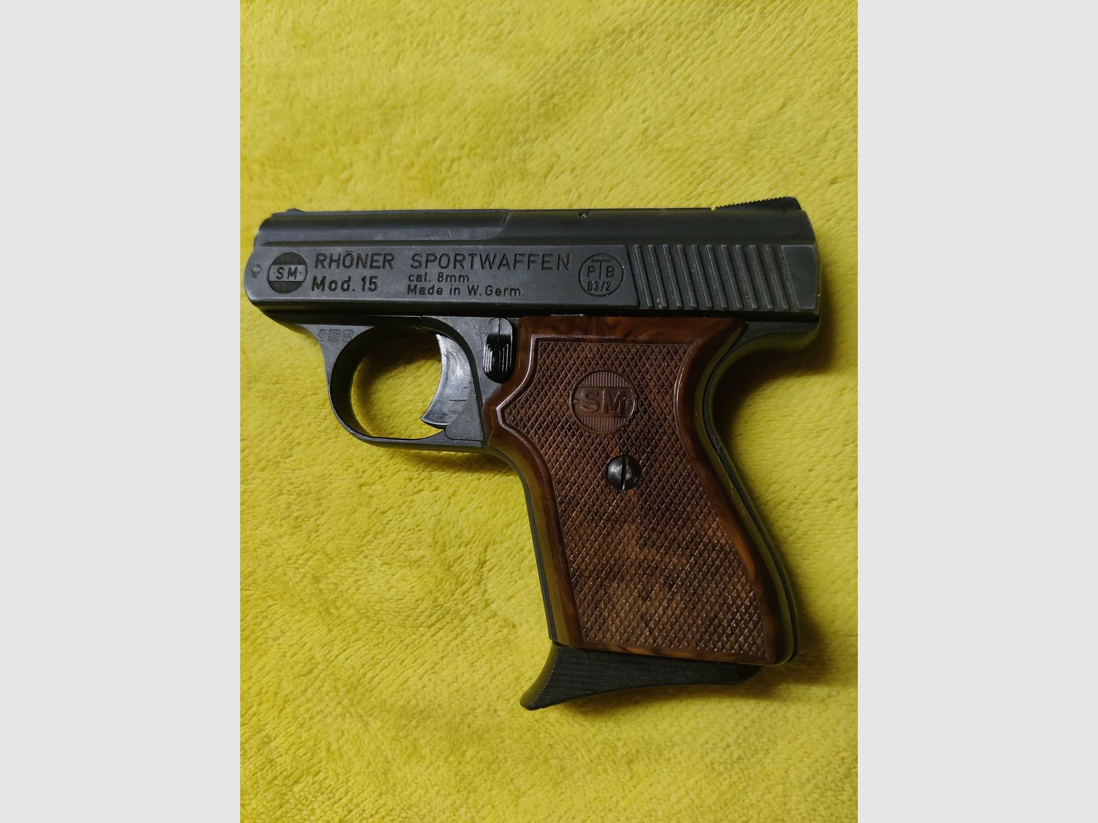 SM Rhöner Sportwaffen GmbH Mod. 15 8 mm gas pistol