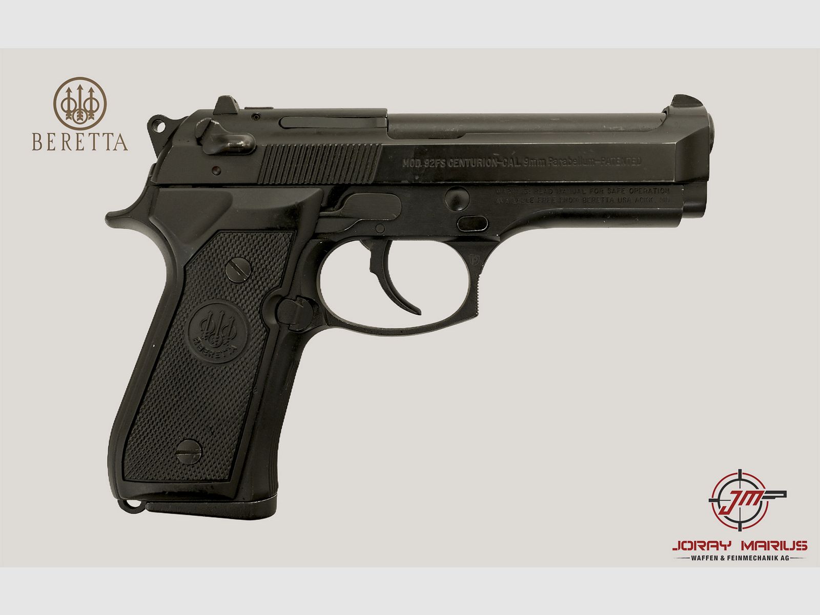 Beretta 92FS Centurion 9mm Para, Bild 1 von 2