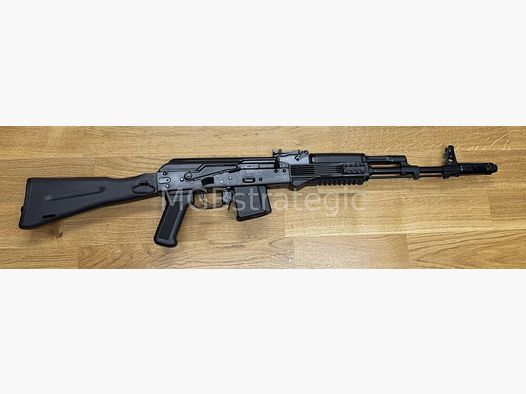 Izhmash Saiga MK 102 - sportowo zatwierdzony! - karabin samopowtarzalny .223Rem 415mm długości lufy - składany łoże z polimeru - cywilna wersja AK101 - system AK74 AK47 AK101 - wizualnie jak AK74M