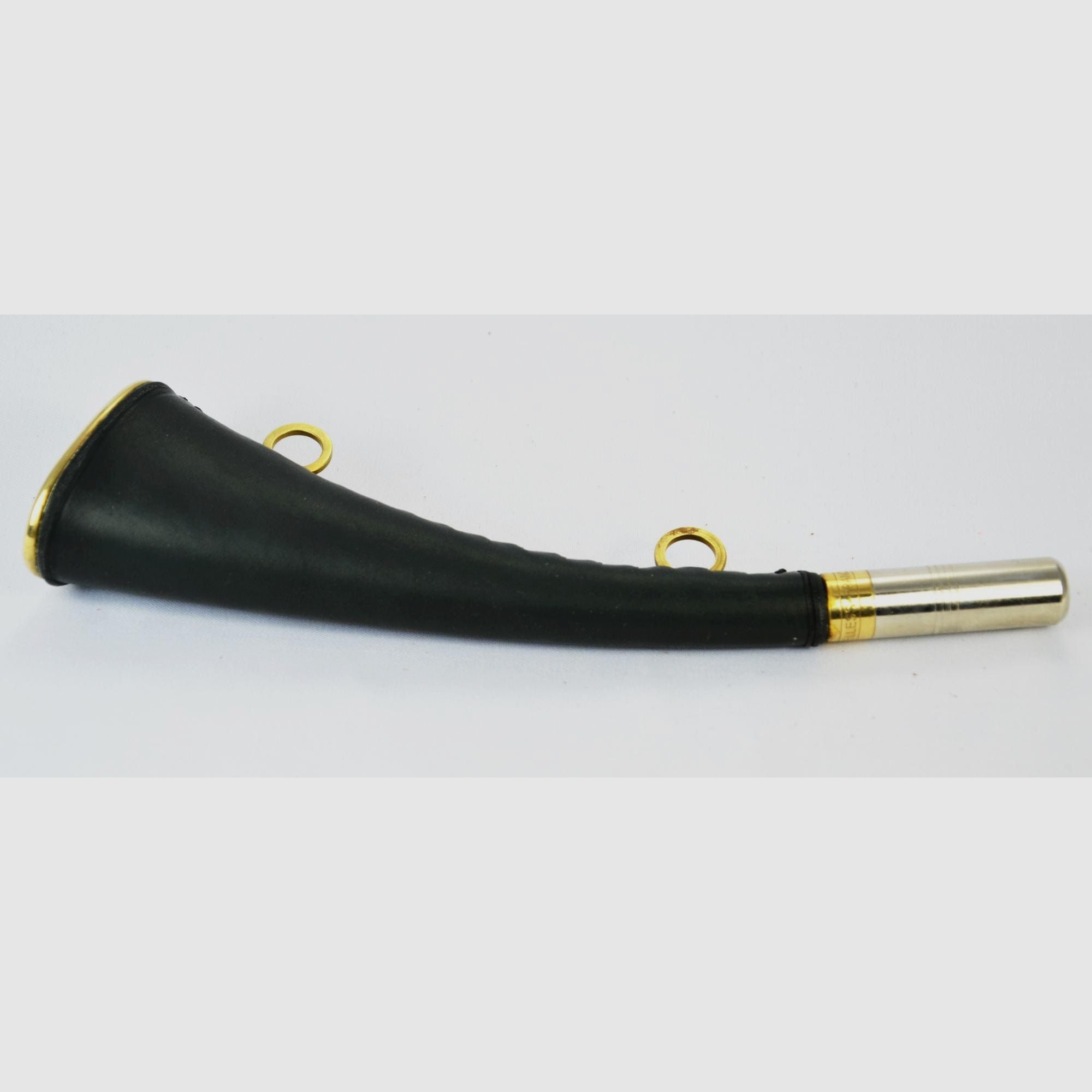 Corne de Chasse (grande) en Cuir, image 2 sur 4