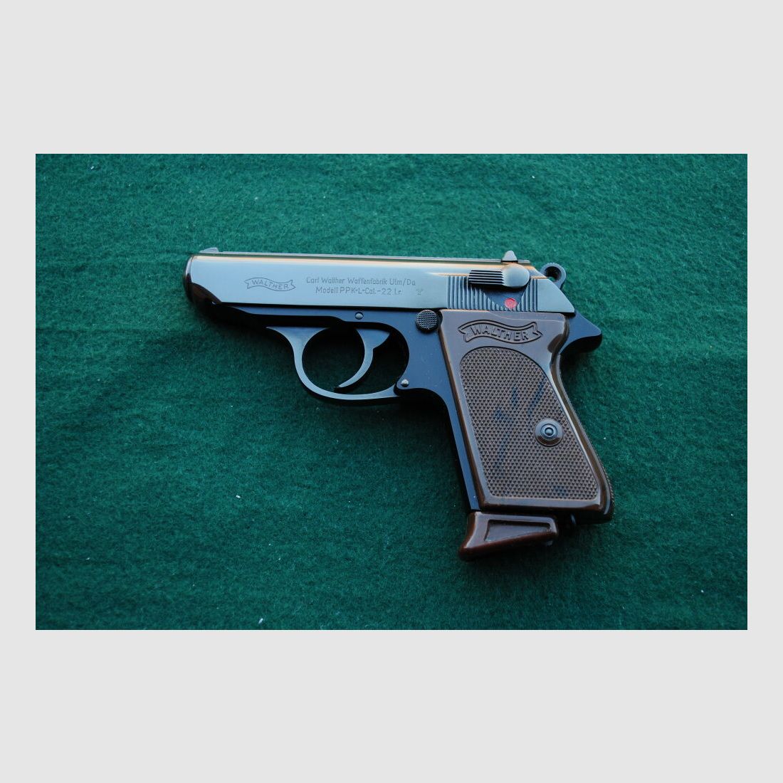 Walther PPK-L, Beschuss 67, Original Griffschalen und Magazin