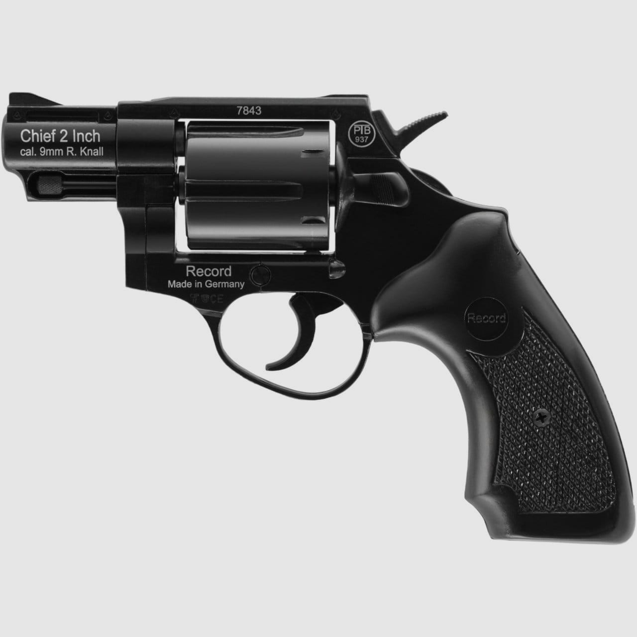Record Chief 2" Blank Firing Revolver 9 mm R.K. blued