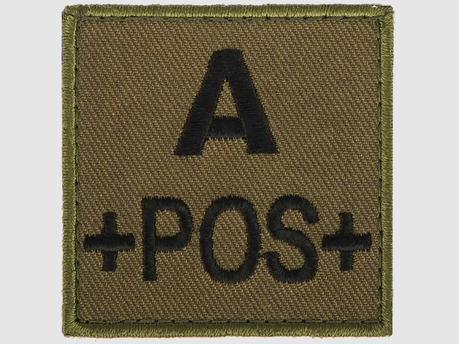A10 Equipment A10 Equipment Blood Group Patch Blood Group A pos