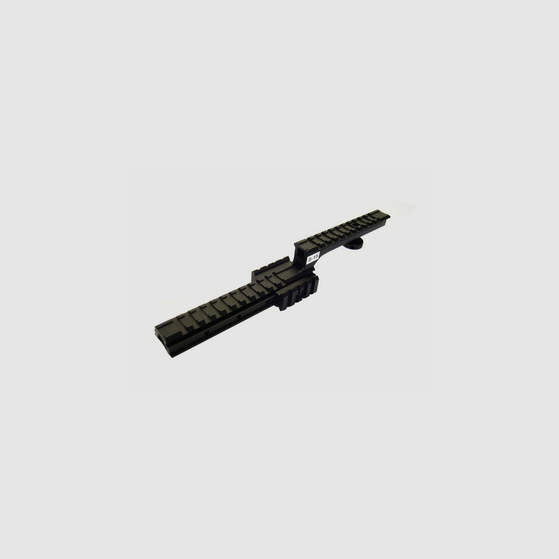 20mm RAIL für M4/M16 CARRYING HANDLE; Z-Type mit zusätzlichen Seitenrails