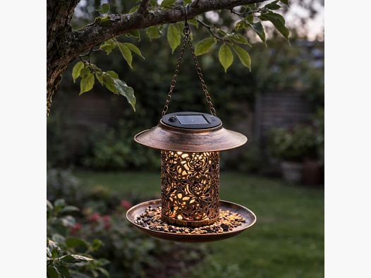 Lampa solarna i karmnik Ø 19 x 20 cm