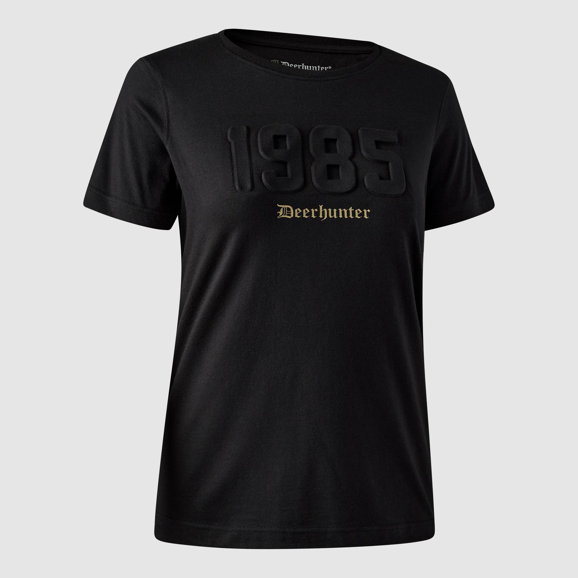 Deerhunter Lady Jubilee T-Shirt Damskie Czarne 44