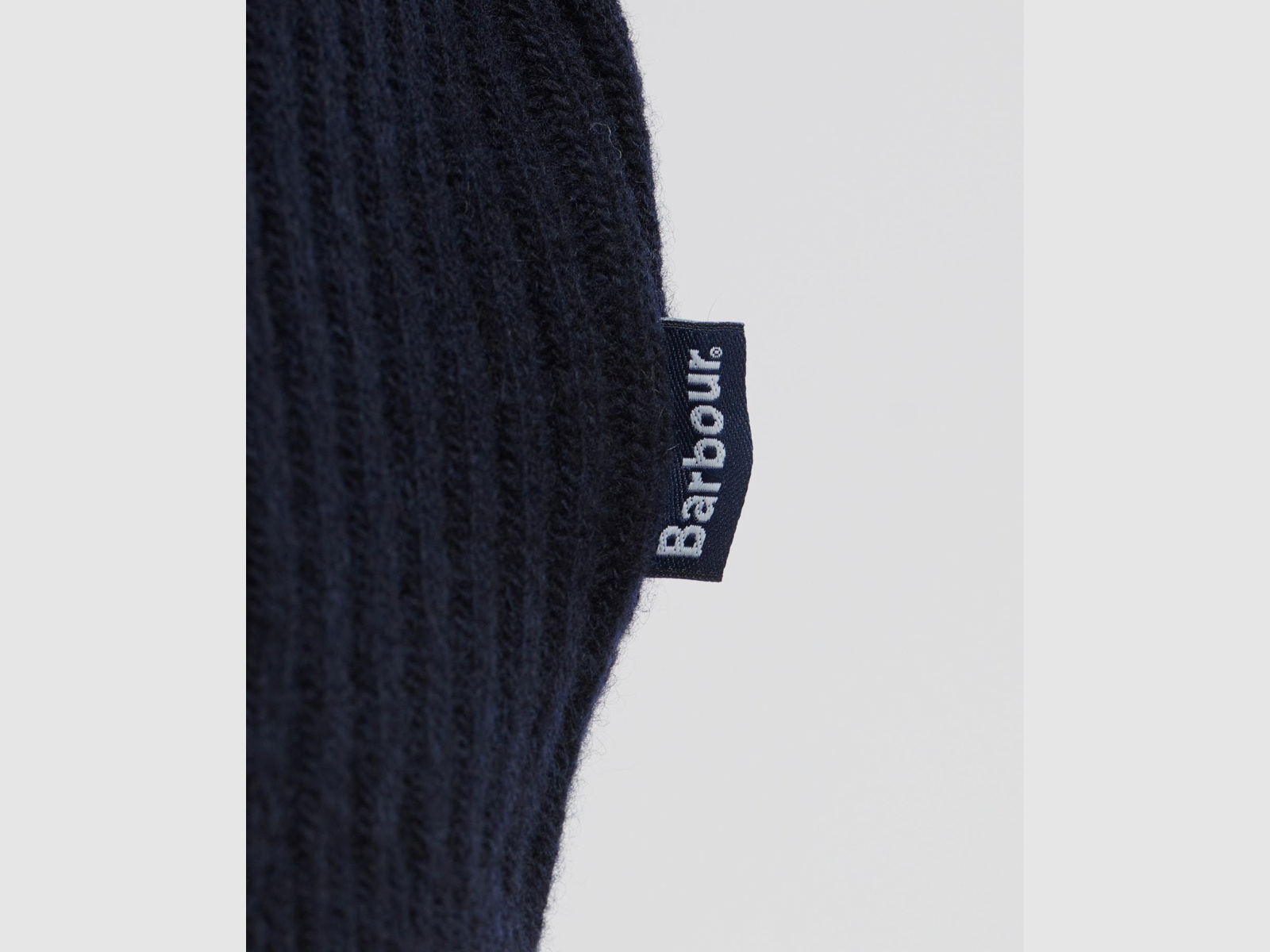 BARBOUR Holden Half Zip Sweater Navy