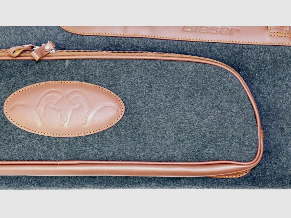 Blaser Gewehrfutteral BJW kurz Loden/Leder