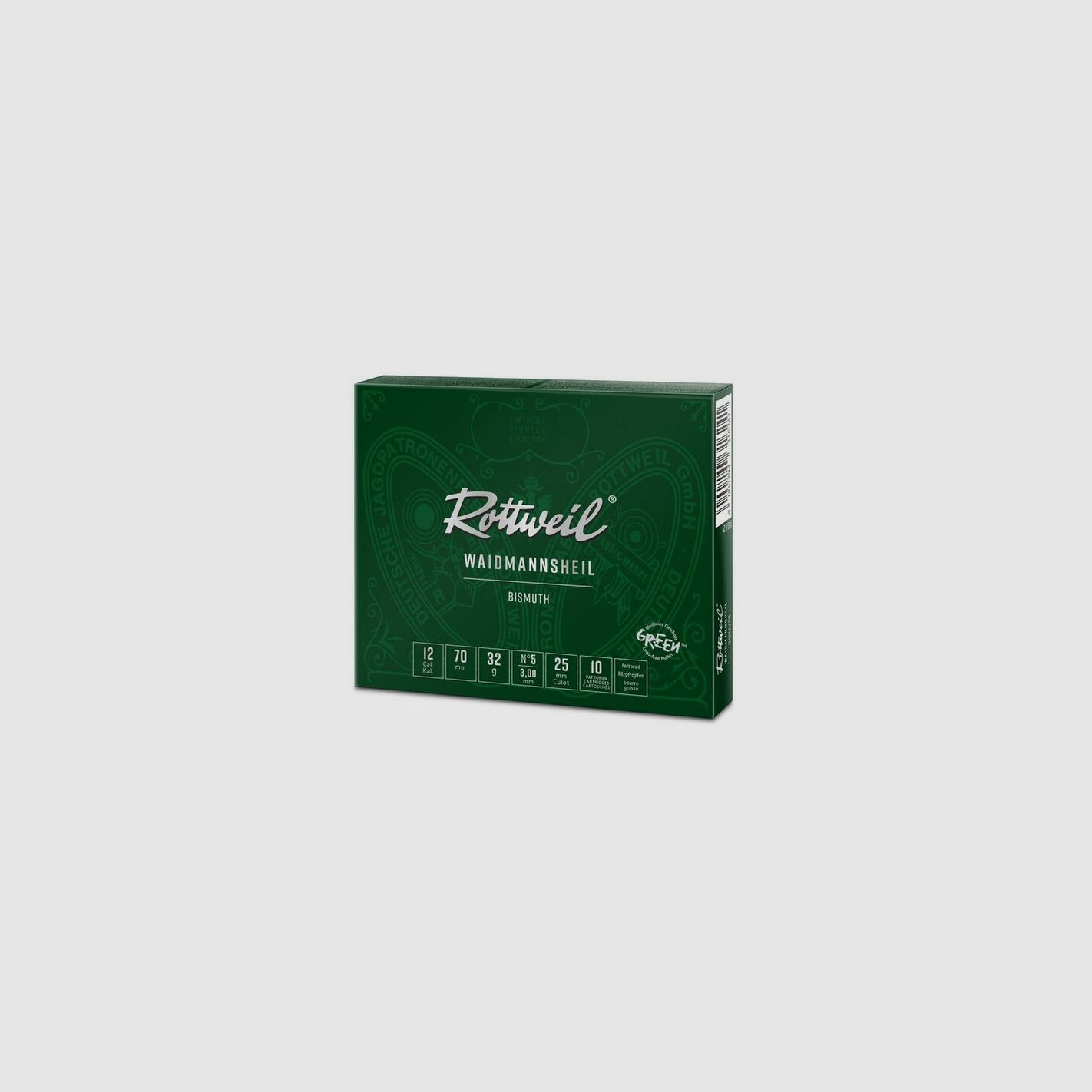 ROTTWEIL 12/70 32 G 3,0 MM WAIDMANNSHEIL BISMUTH 10 STK
