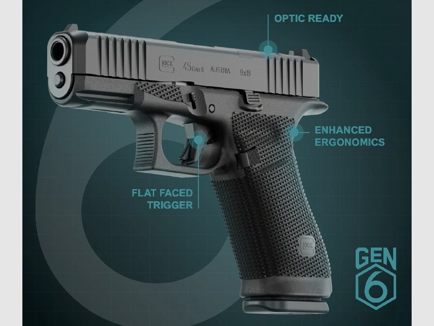 Pistole GLOCK 45 Gen6 FS cal.9×19, Bild 7 von 10