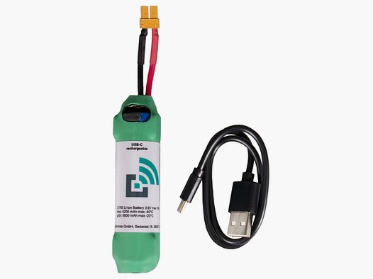 Batterie de remplacement Trapmaster pour détecteur avec prise jaune