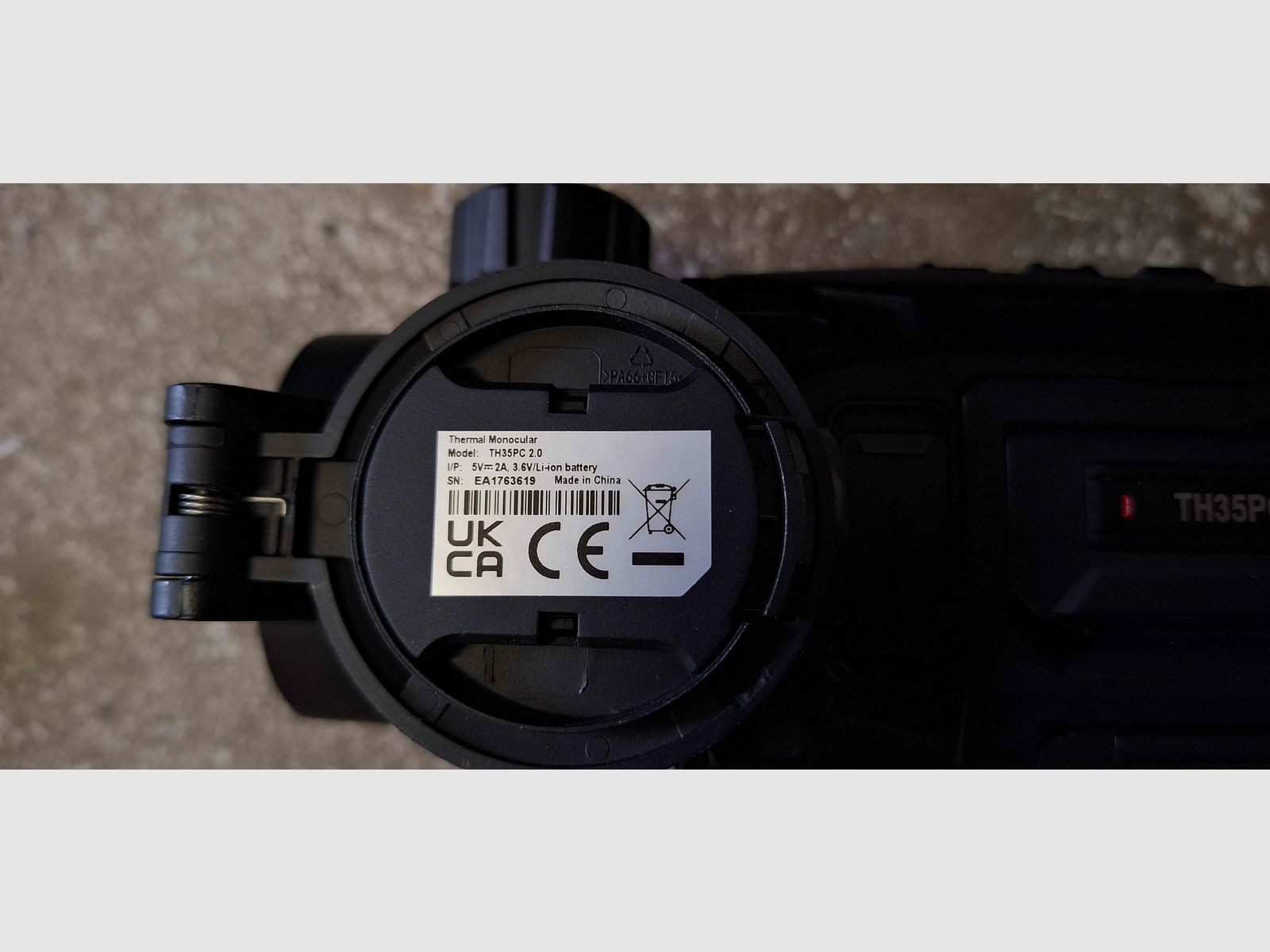 HIKMICRO THUNDER TH35PC 2.0 warmtebeeldvoorschotapparaat | 09/2024 factuur aanwezig | 30mm klemadapter inbegrepen