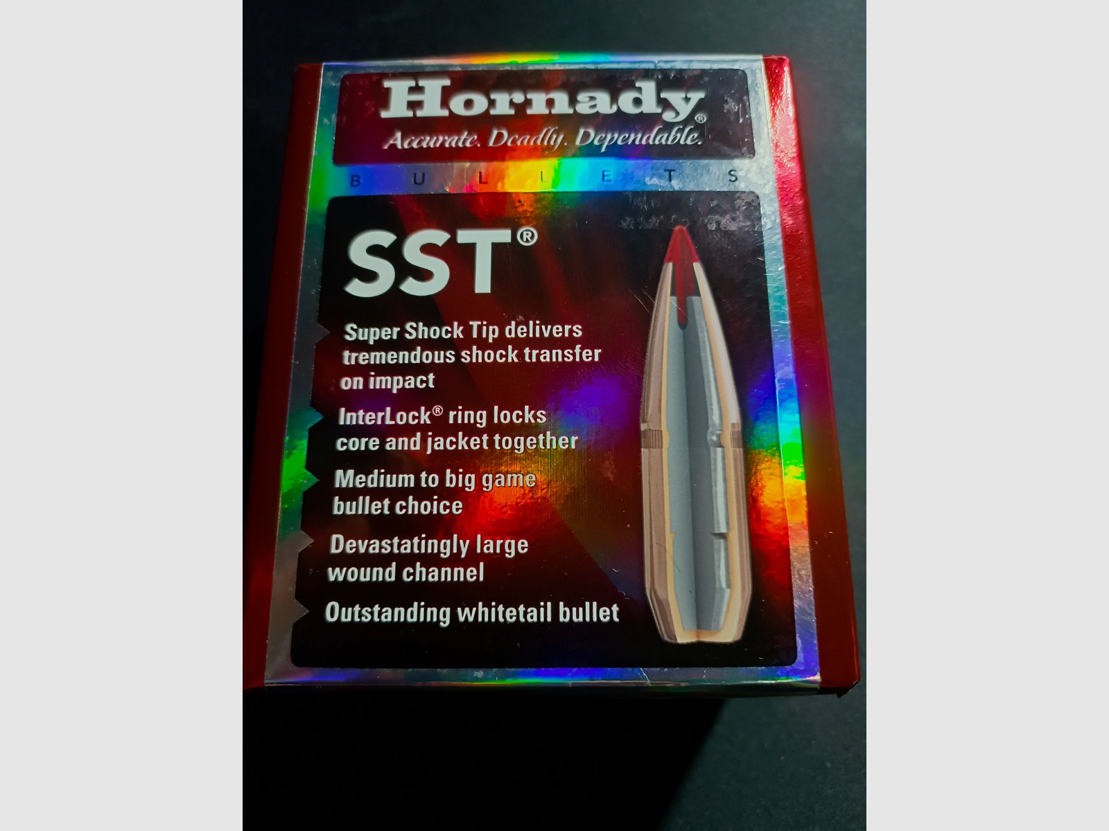 Hornady SST 180 gr 95 Geschosse 308