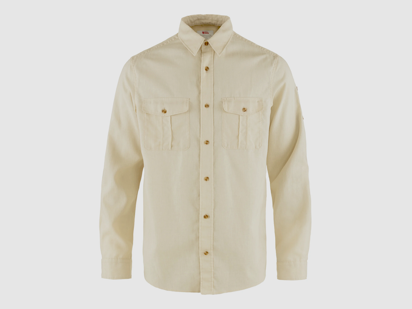 Fjällräven Övik Travel Shirt LS M – Chalk White, image 1 of 2