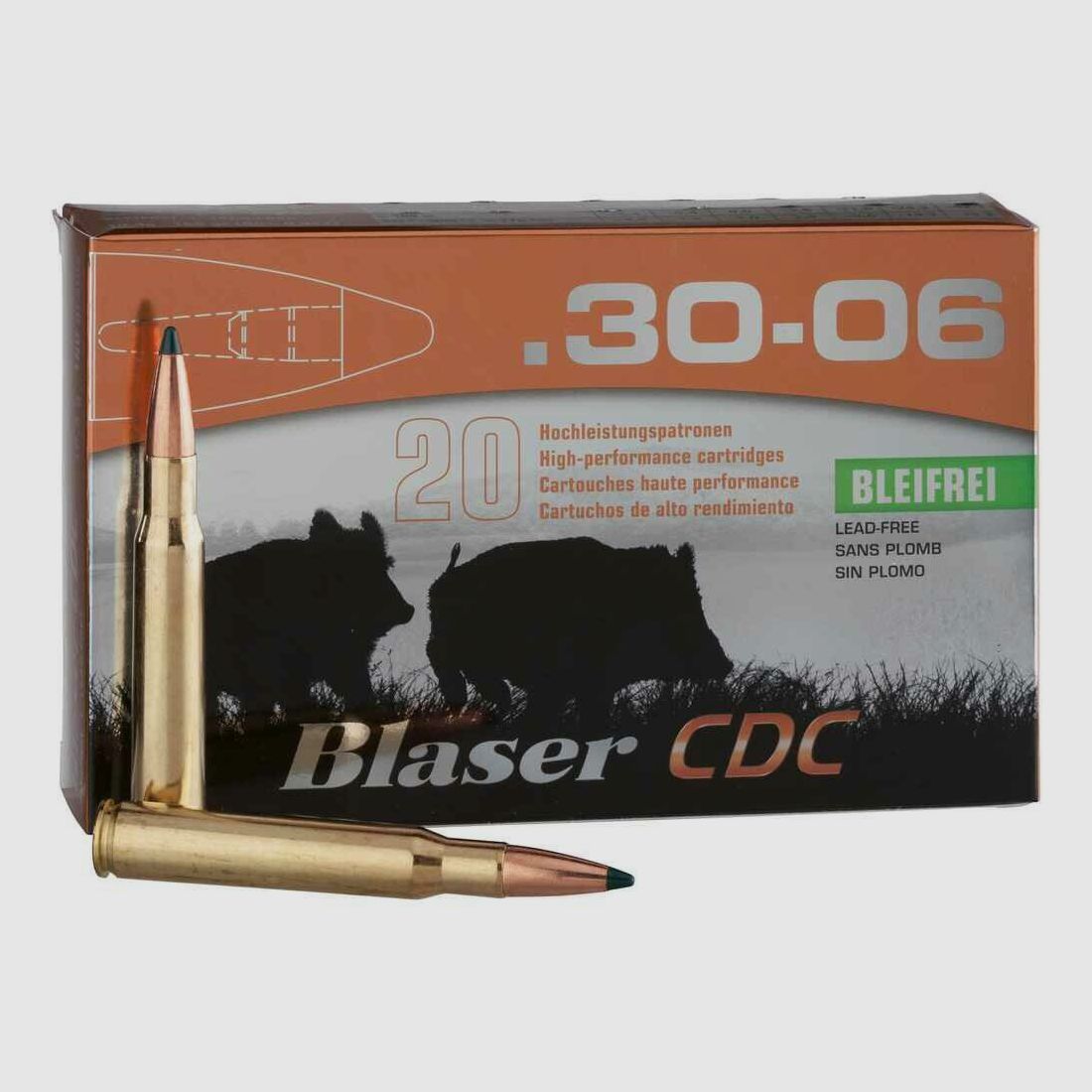 Blaser CDC 160grs Lead-free - 20 pcs