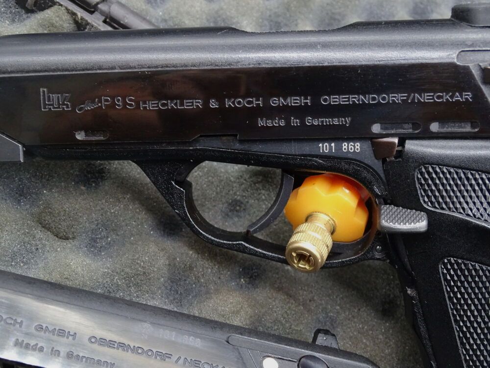 Heckler & Koch HK Mod P9S + P9S Sport Wechselsystem Kaliber 9mm Luger P9S Sport