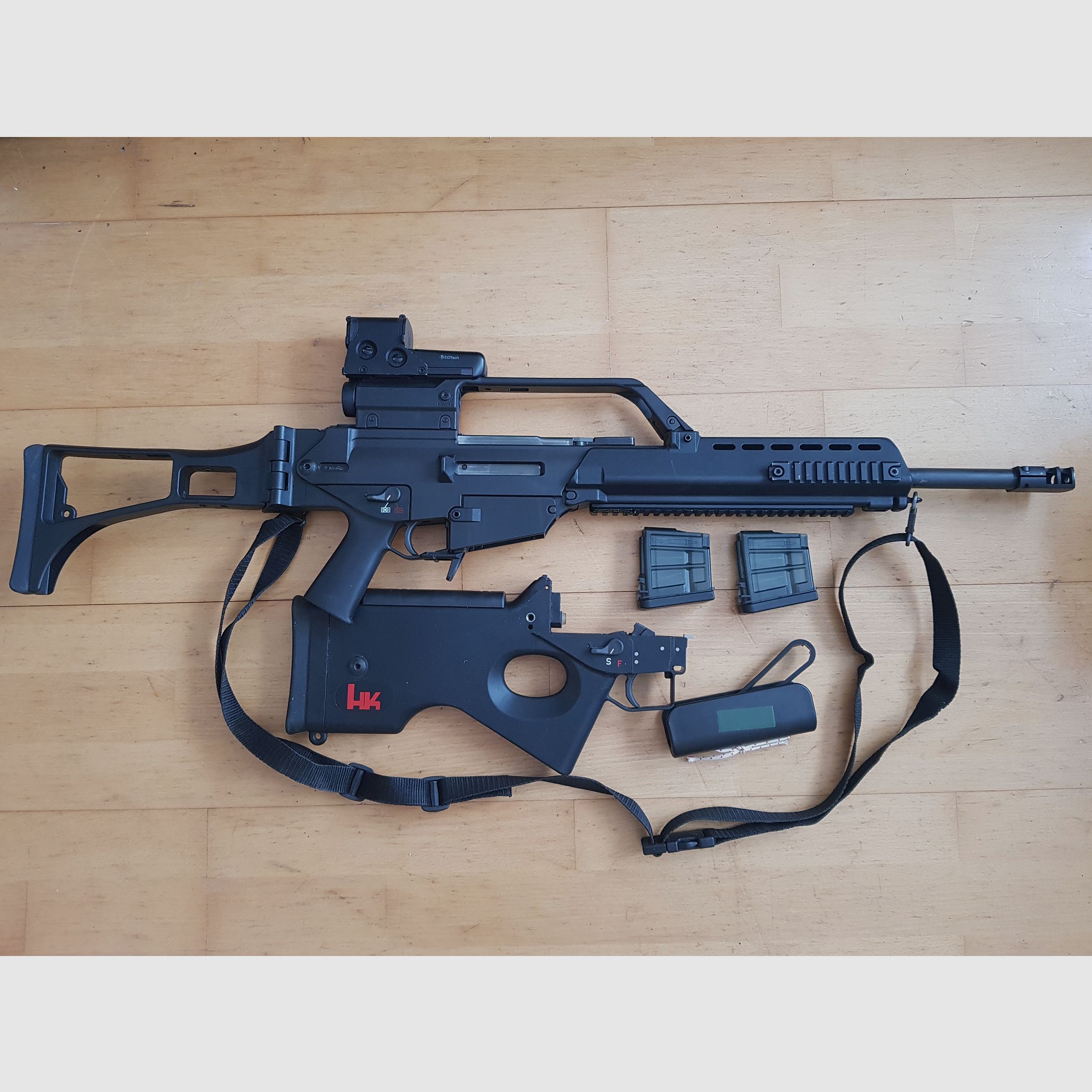 Heckler&Koch SL8 (civiele G36 kloon, geen HK 243) + accessoires en magazines