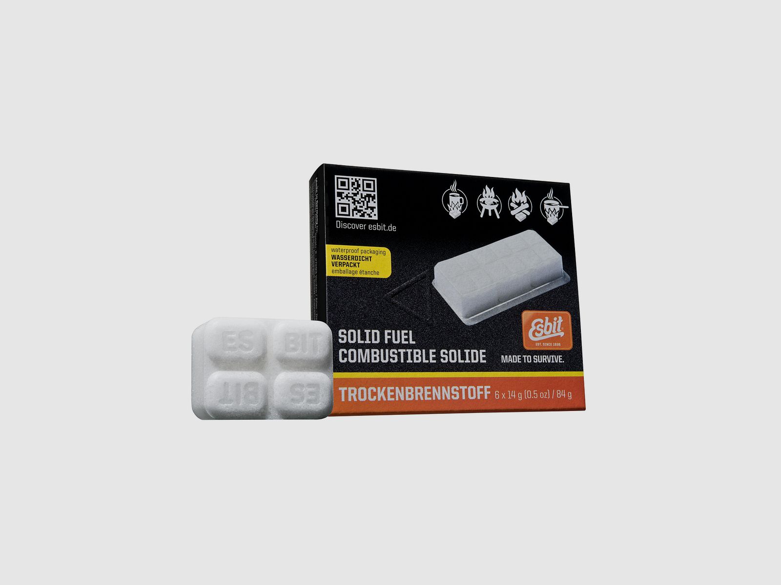 Esbit Trockenbrennstoff 12 x 14g
