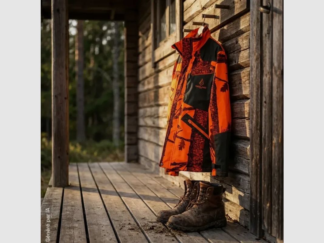 Treeland Wild Spirit Tarnjacke orange Fire, Bild 4 von 5