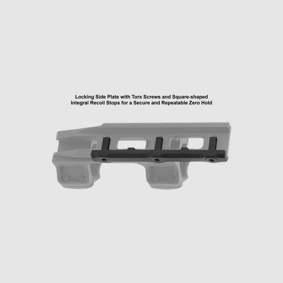 UTG ACCU-SYNC Blockmontage 25,4 mm Medium 34 mm Offset Pro - schwarz